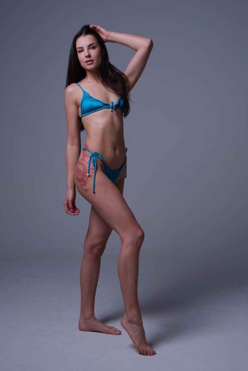 Rosella - Bikini Top, Tosca Shiny
