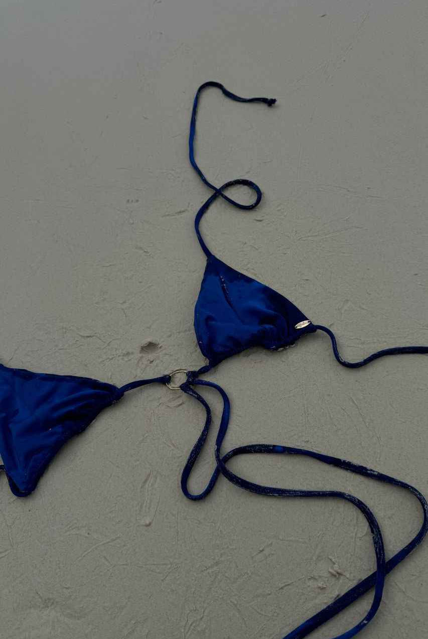 Kalia - Bikini Set, Royal Blue Shiny