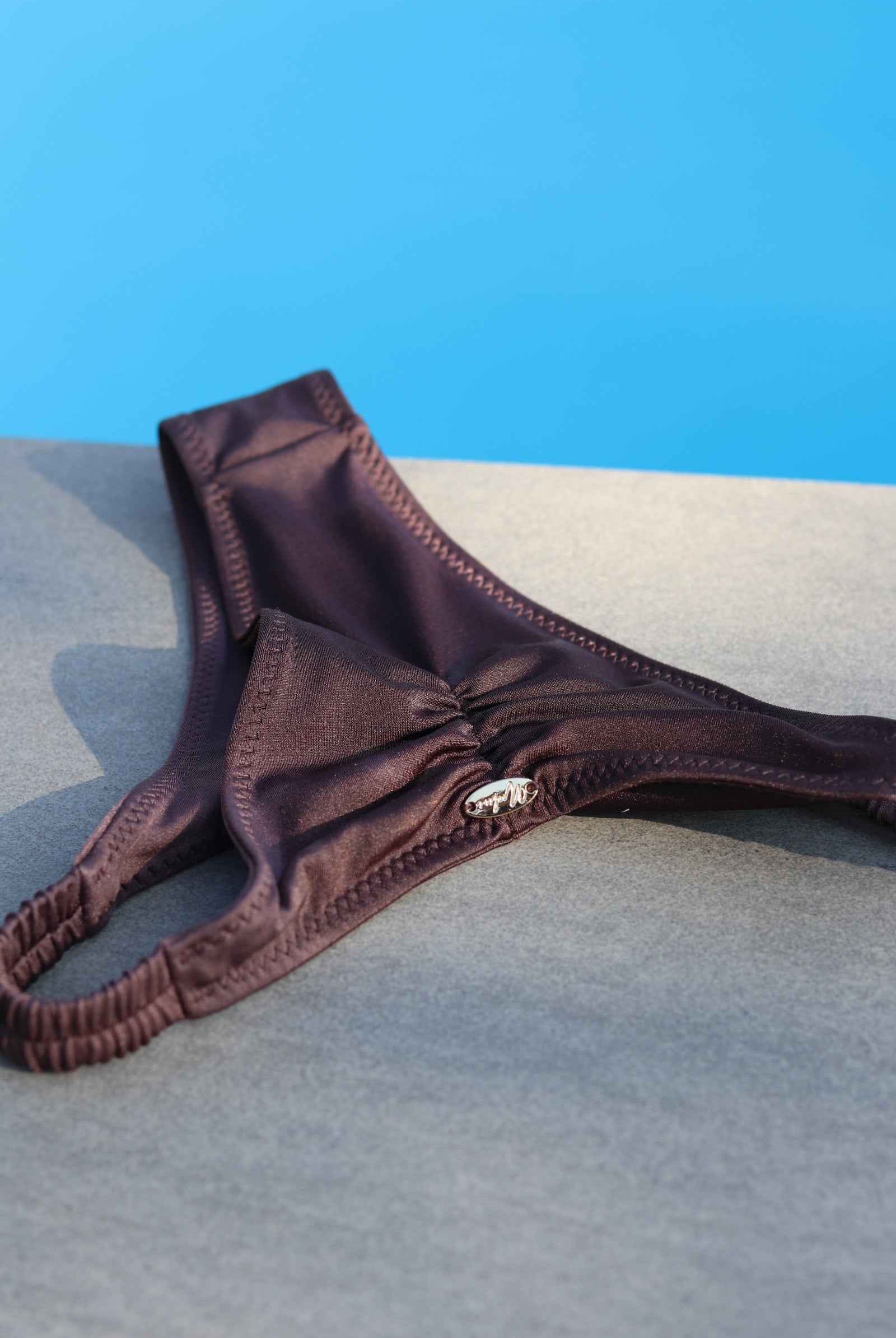 Eva Bikini Bottom, Espresso Brown