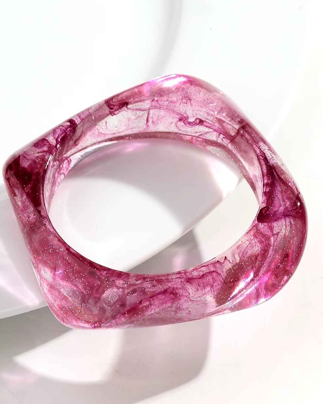 Sculpt Bangles Bracelet - Asymmetrisch