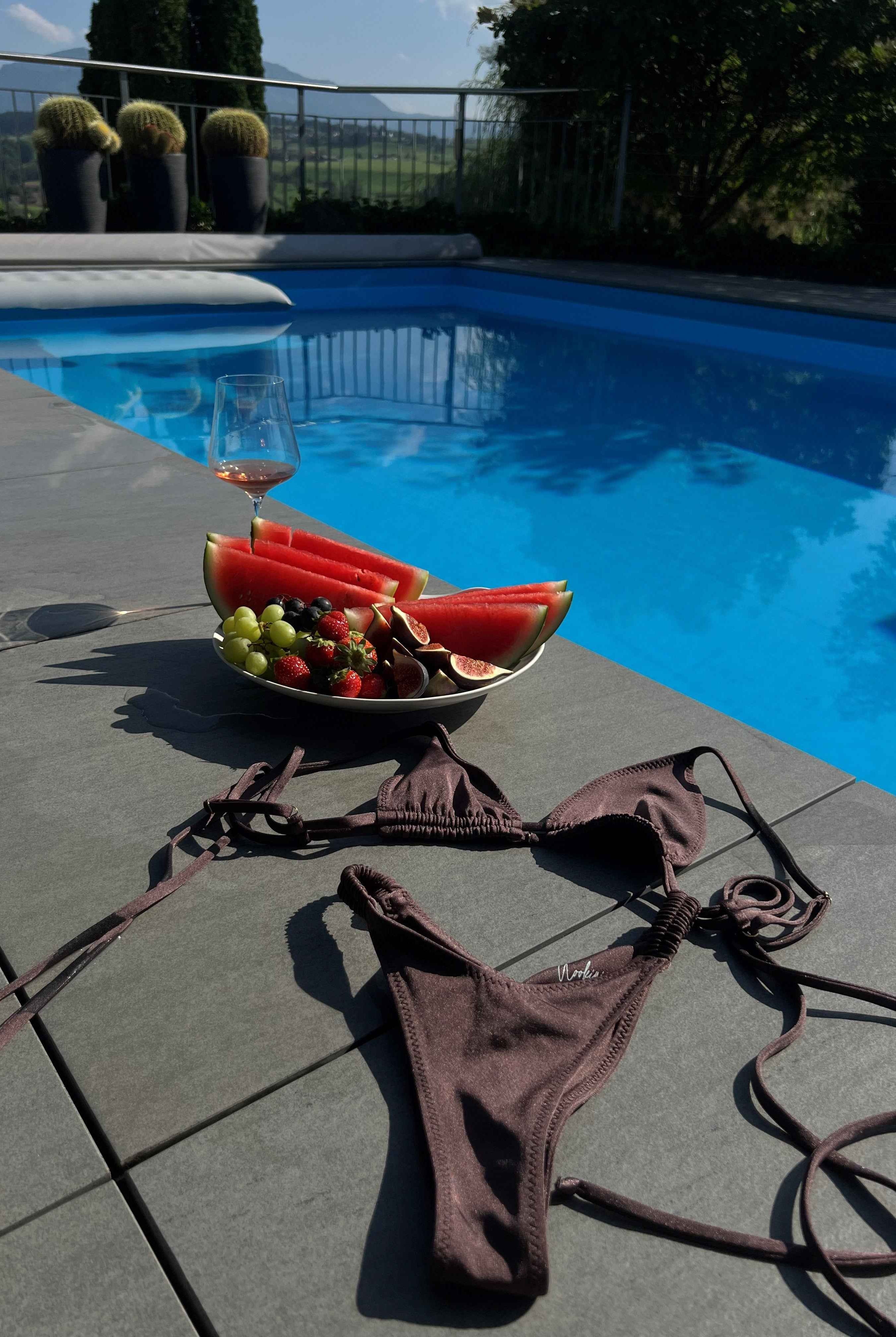 Ibiza - Bikini Top, Espresso Brown