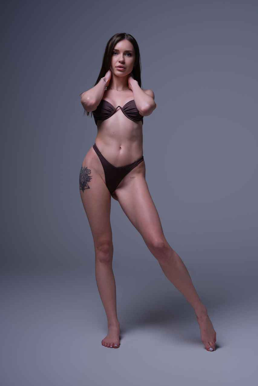 Wiki Bikini Top - Espresso