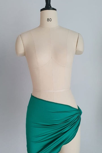 Green Shiny Cover- Up - Nookini