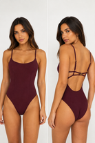 Mykonos Swimsuit - Burgundy - Nookini