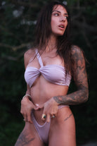 Ibiza Bikini Bottom-Champagne