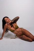 Grünes Bikini in Olive von Nookini